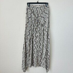 Denim Supply Ralph Lauren Pants Womens Medium Cream Floral Boho Peasant Wrap M